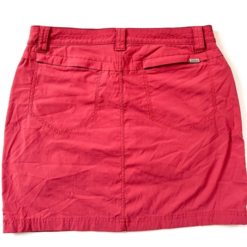 Eddie Bauer Horizon skort Skirt Size 6 Pale burnt red - Picture 7 of 12